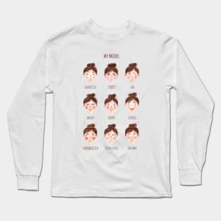 My moods Long Sleeve T-Shirt